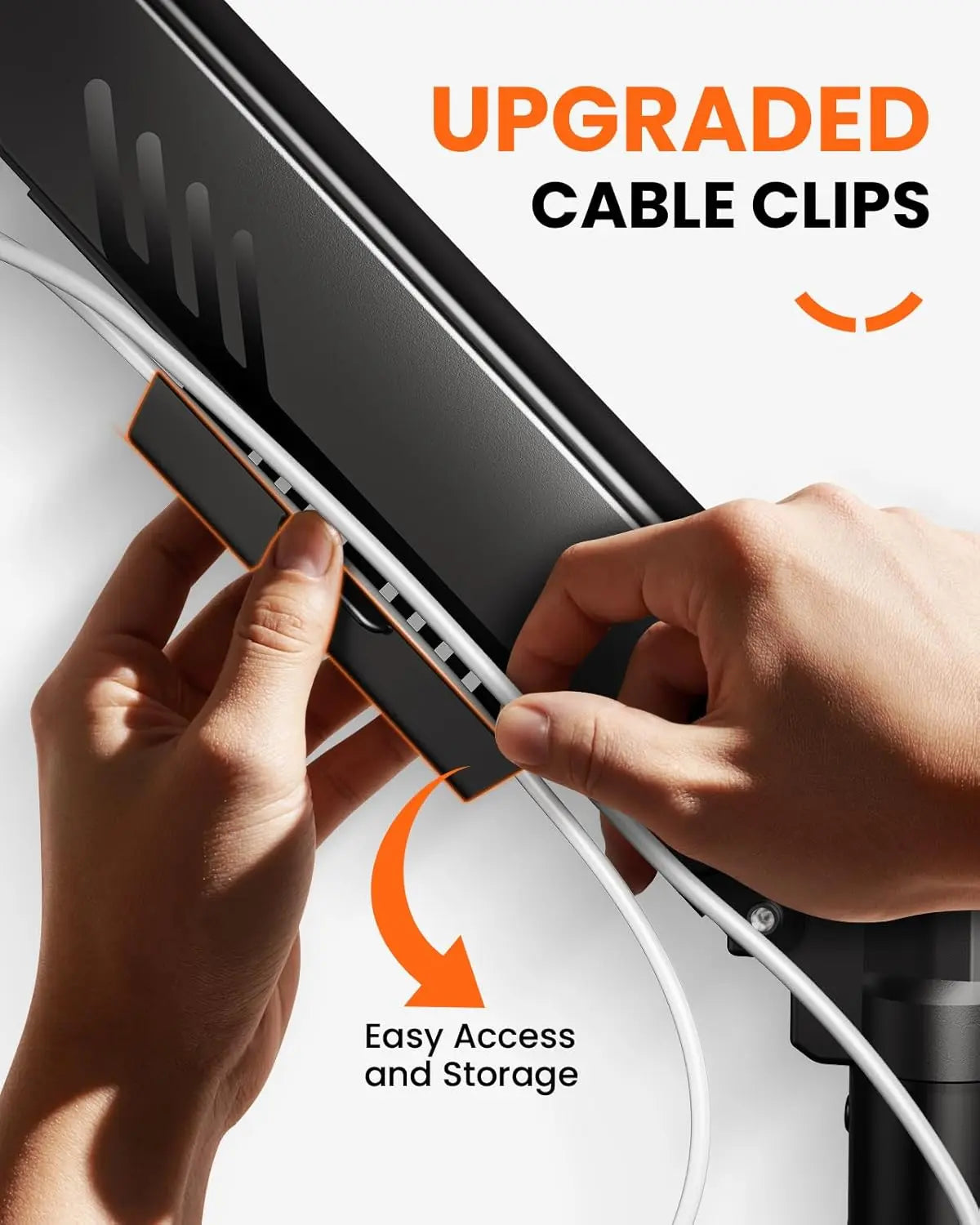 Stackable Dual Gaming Monitor Arm