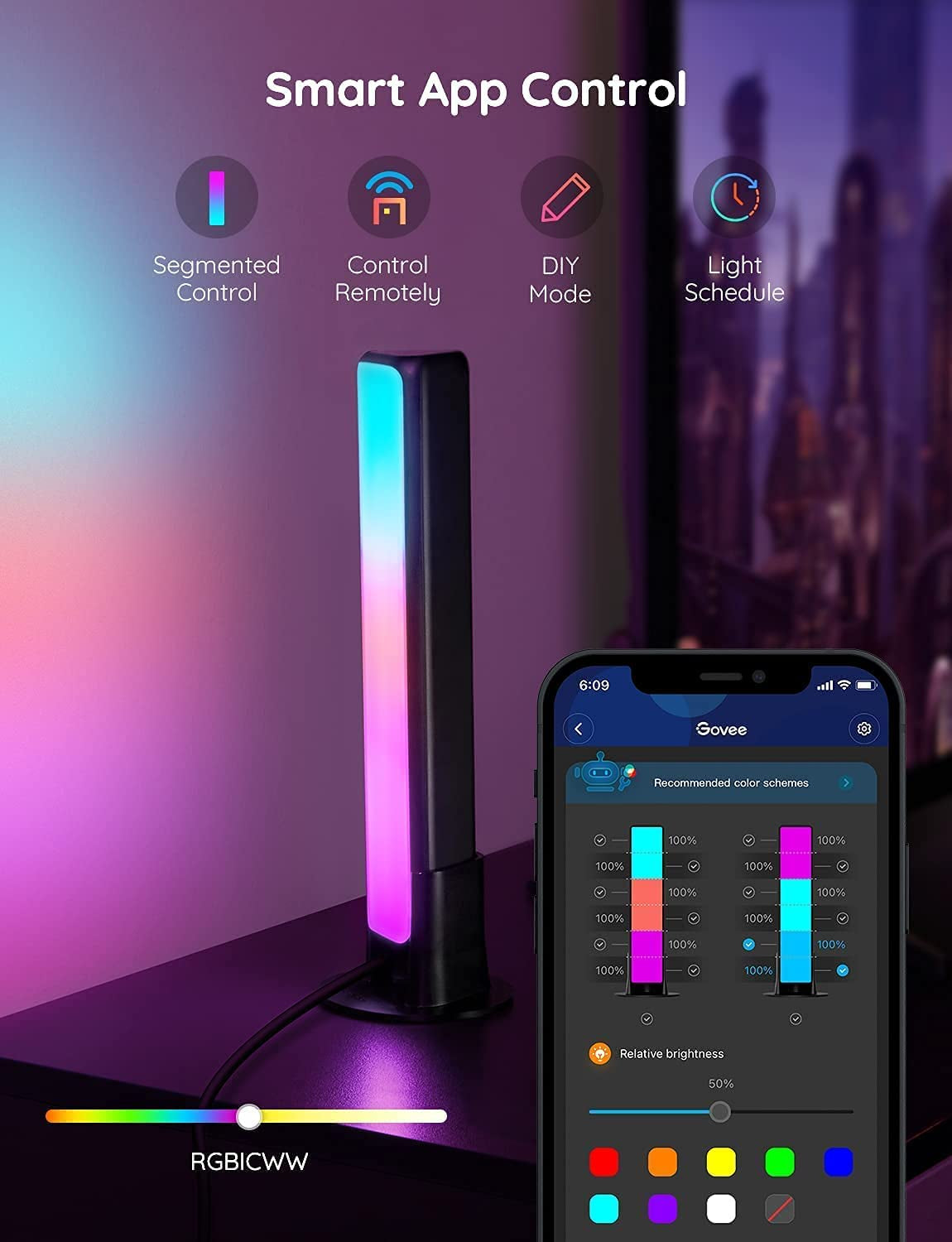 Govee RGBIC Gaming Light Bars Pro