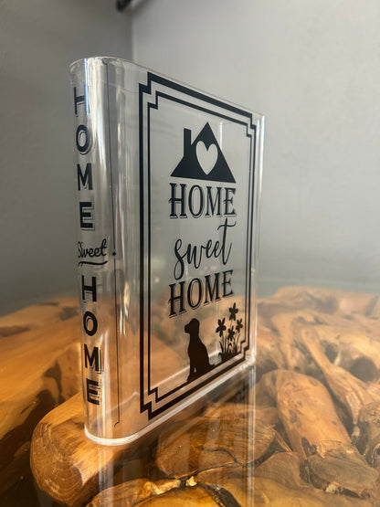 Acrylic Book Vase – Home Sweet Home Decor
